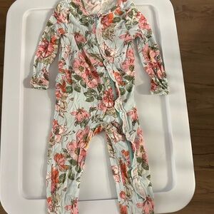 Baby/Toddler Angel Dear Floral Footless One-Piece